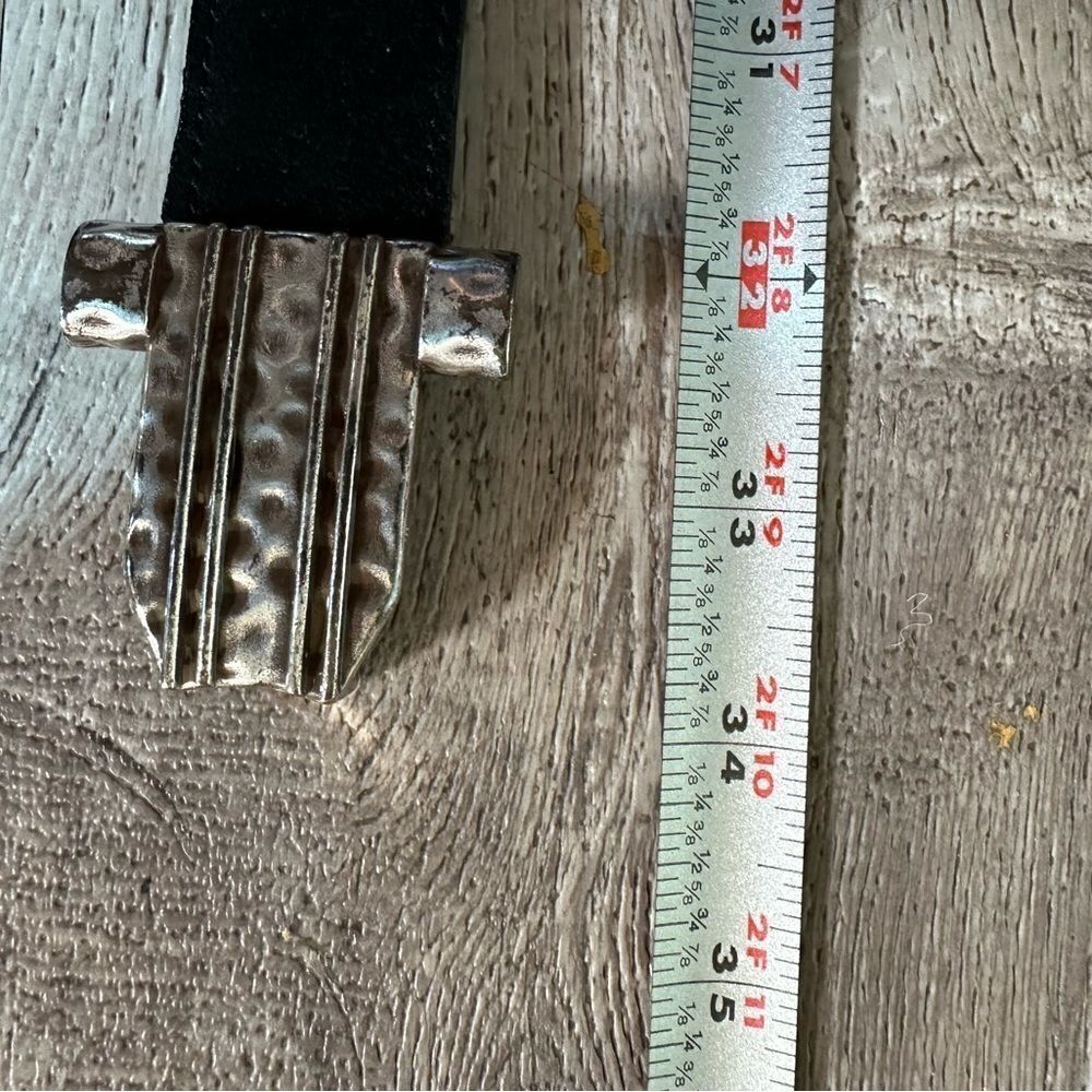 Coldwater Creek Adjustable Leather Belt - Picture 4 of 8